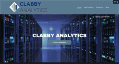 Desktop Screenshot of clabbyanalytics.com